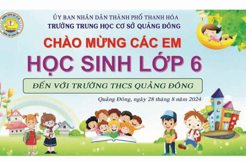  TRƯỜNG THCS QUẢNG ĐÔNG TÍCH CỰC CHUẨN BỊ CHÀO ĐÓN NĂM HỌC MỚI 2024-2025